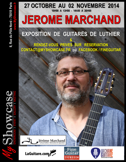 Jérome MARCHAND Guitares - Fiche - MyShowcase 2014